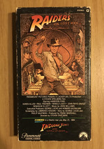 Raiders Of The Lost Ark VHS Original 1982 with The Temple of Doom Rare Trailer!! - £23.86 GBP