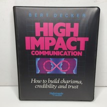 Nightingale Conant High Impact Communication Bert Decker 6 Cassettes Aud... - £39.33 GBP