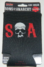 The Sons of Anarchy S Skull A Logo, SOA Beer Huggie Can Cooler/Koozie NE... - $5.94