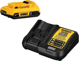 DEWALT 20V MAX Battery Pack with Charger, 3-Ah (DCB230C) New 20V charger... - $116.99