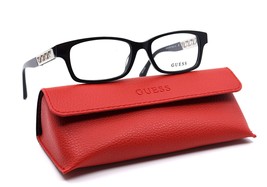 New Guess GU2785/V 001 Black Authentic Eyeglasses Frame RX 54-14 w/chain - $65.45