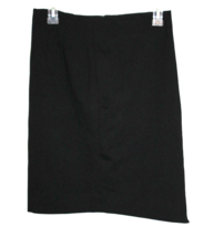 WHBM Skirt Women&#39;s Small Size 2 Black Pencil Stretch Zip - $22.50