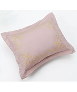 CHAPS Home BRITTANY Bedding PILLOW Size: 16 x 20 in NEW Embroidered MAUVE - £70.28 GBP