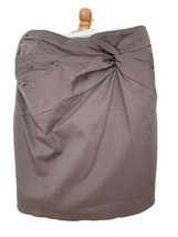 H&amp;M Smoky Gray Skirt lined Size US 4 Eur 34 EUC - $13.85