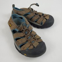 Keen Newport Sandals Shoes Women&#39;s 8 Gray Leather Hiking Outdoors Waterproof - £20.07 GBP