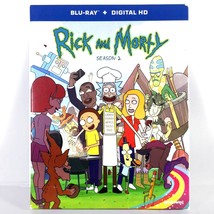 Rick and Morty - Season 2 (Blu-ray Disc, 2015, Widescreen, 220 Min) w/ Slipcase! - $13.98