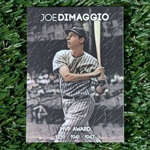 Joe DiMaggio Art Card 1/25 RetroArt ERB ACEO Baseball Yankees MVP Award - £7.02 GBP