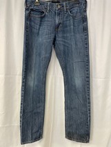 Bullhead Denim Co Mens Blue Skinny Jeans Size 32 x 30 SKU 6621 - $20.04