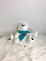 ABC Bakers Plush Stuffed Animal Toy Polar Bear White Lead The Change 8.5... - $7.92