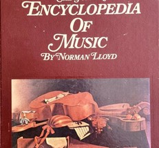 Golden Encyclopedia Of Music 1968 First Edition XL Norman Lloyd HC Book HBS - $29.99