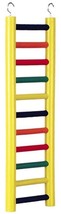 Prevue Carpenter Creations Hardwood Bird Ladder Assorted Colors - 11 step - £12.68 GBP