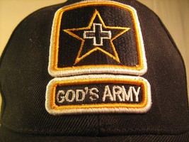 Adjustable Men&#39;s Cap GOD&#39;S ARMY [M3a] - £7.58 GBP