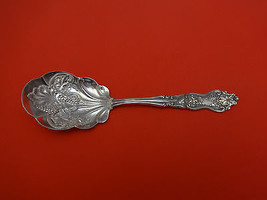 Moselle by International Plate Silverplate Preserve Spoon 7 3/8" - £139.06 GBP