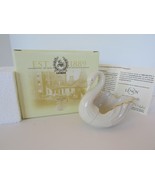 LENOX 812822 SMALL SWAN 120TH ANNIVERSARY NEW BONE CHINA IVORY GOLD BOXED - $22.79 CAD