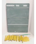 Ideal FUNDAMATH No. #7775 Modern Abacus Board Beads Teaching Manipulatives - £31.15 GBP