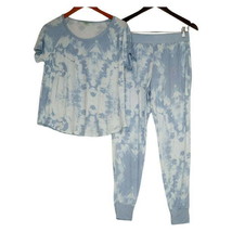 Honeydew Womens 2-Piece Jersey Pajama Jogger Lounge Set,Vitamin Sea Tie,X-Small - £27.22 GBP