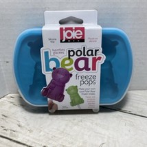 Silicone Freeze Pop Tray with Lid - Polar Bear Shaped New - £10.88 GBP