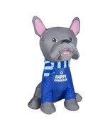 Gemmy Hanukkah Bulldog Airdorable Airblown Inflatable Tabletop Decoration 21.5" - $29.95