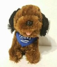 Gravy Dog Plush 7&quot; Bob Evans Farms Puppy Stuffed Animal Dog Toy Advertising NEW! - £27.69 GBP