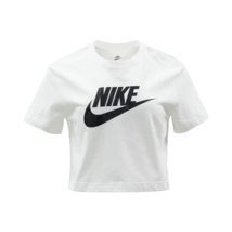 Nike Club Essential Crop T-Shirt Women&#39;s Sport Tee Casual Top AsiaFit BV... - $67.46 CAD