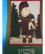 Santa Doll pattern Black Mountain Quilts 116 Country St. Nick soft cloth... - $6.50 CAD