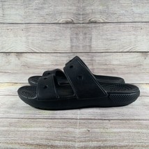 Crocs Unisex Classic Sandals Womens Size 4 Mens Size 2 Black 206761-001  - £11.74 GBP