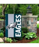 Philadelphia Eagles Embroidered Logo Applique Garden Flag-2 Sided, 12.5&quot;... - $25.00