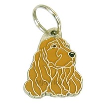 Dog ID Tag English cocker spaniel, Personalized, Engraved, Handmade, Charm - £15.90 GBP+