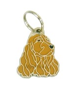 Dog ID Tag English cocker spaniel, Personalized, Engraved, Handmade, Charm - $20.23 - $21.43