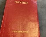 Holy Bible NRSV 1990 Blue Cokesbury Study Helps Dict/Concordance Red Letter - $4.95