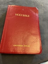 Holy Bible NRSV 1990 Blue Cokesbury Study Helps Dict/Concordance Red Letter - £3.87 GBP