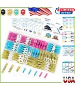 Multi-Gauge 120Pcs Crimp Wire Connector Assortment - Waterproof &amp; Heat-S... - $350.61 MXN