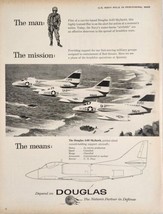 1959 Print Ad The Douglas A4D Skyhawk Naval Aircraft Carrier Airplanes  - $21.37
