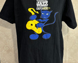 De Montreal International Jazz Festival Cat Saxaphone Azur XL T-Shirt - $32.06