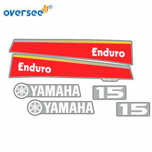 Oversee 15HP Outboard Decals Sticker Kit For Yamaha Marine Vinyl Top Cow... - £29.75 GBP