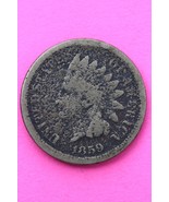 1859 Copper Nickel Indian Head Cent Penny Exact Early Type Coin Pictured... - $19.47 CAD
