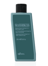 Kaaral Manniskin 3 in 1 Toning Shampoo & Shower Gel, 8.45 Oz.