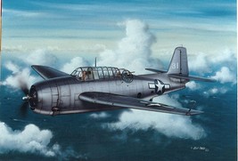 Framed 4&quot; X 6&quot; Print of a WWII Grumman TBM &quot;Avenger&quot;.  Hang on wall or d... - $10.84