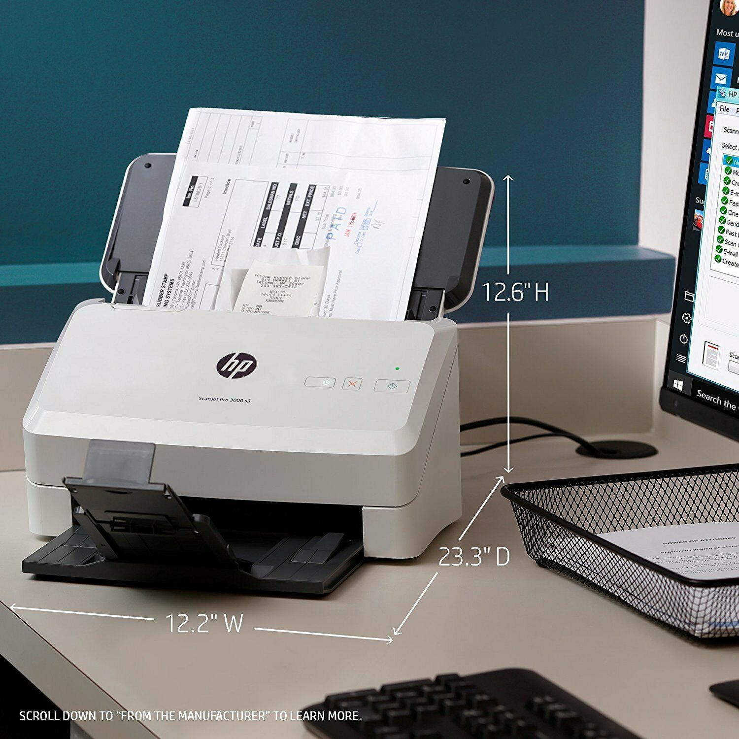 HP ScanJet Pro 3000 S3 Scanner L2753A