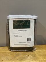 Croscill Saranac Khaki 72” Round Fabric Table Cloth Vtg Green Solid - $551.09 MXN