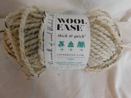 Lion Brand Wool Ease Thick &amp; Quick Oatmeal Dye Lot 633256 - $5.99