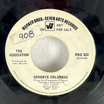 The Association – Goodbye Columbus 7" Single 1969 Warner Bros. Pop Rock ... - $4.84