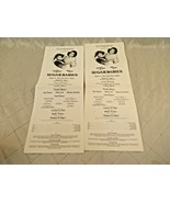 Sugar Babies Broadway Programs 2 Ann Miller Mickey Rooney Musical Revue ... - £15.19 GBP
