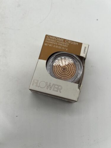 COPPER Eyeshadow FLOWER CHROME CRUSH PRESSED PIGMENTS Metallic - $5.99