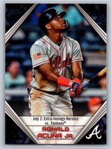 2019 Topps #RA-21 Ronald Acuña Jr. Ronald Acuna Jr. Star Player Highlights - £1.56 GBP