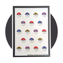 Pokemon Card Single Sleeve (K05): Pokeball, Great Ball, Ultra Ball - $35.12 MXN