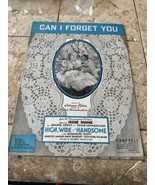 Can I Forget You Sheet Music High Wide Handsome Oscar Hammerstein Jerome... - €10,20 EUR