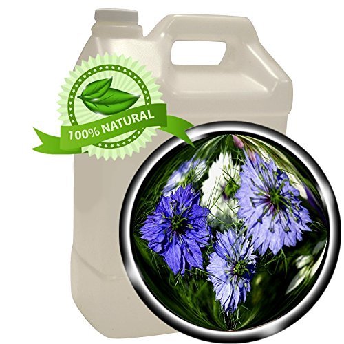 Black Cumin Seed Oil-1 gallon(128oz)-Virgin,Cold-pressed,Skin Healing Nourishing