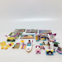 4 Lego Friends Sets - 41002, 3939 missing purse, #3937, Postcard Set - £21.19 GBP