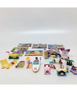 4 Lego Friends Sets - 41002, 3939 missing purse, #3937, Postcard Set - £22.18 GBP